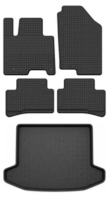 Obrázok produktu pre Gumové autokoberce SolidTread + vaňa kufra pre: Kia Sportage V 2021- SUV 5 ks