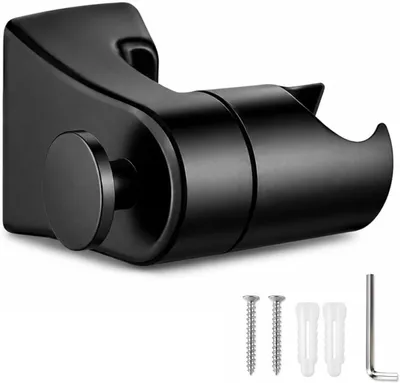 Imagen del producto de Soporte ajustable para cabezal de ducha, autoadhesivo, universal, para usar en la ducha