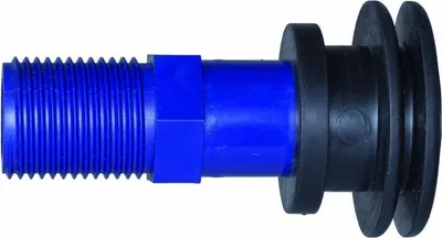 Imagen del producto de Conjunto de conexión para inodoro AirFit, de 1/2", recto, con junta