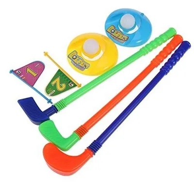 Obrázok produktu pre Sada na minigolf pre deti, vrátane palíc a lôpt