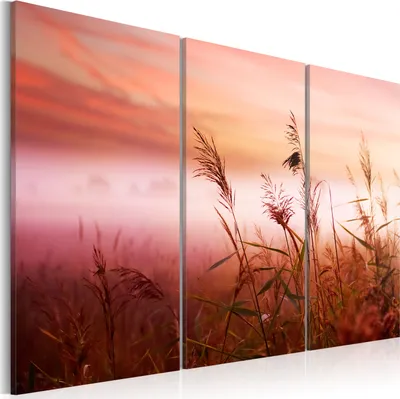 Produktbild von Wandbilder Natur 120x80 cm 3 tlg – Bilder Wohnzimmer, Moderne Leinwandbilder, Leinwanddruck, Wanddeko Schlafzimmer, Leinwandbilder 030212-7