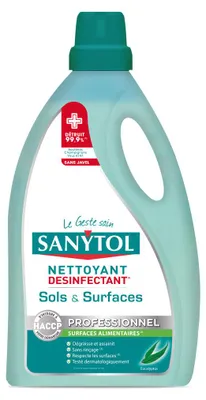 Imagen del producto de SANYTOL, desinfectante profesional para suelos y superficies, 5 litros