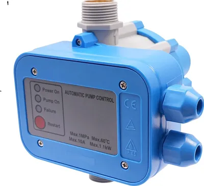 Zdjęcie produktu dla Inteligentny regulator pompy wodnej, maksymalna moc 1,1 kW, ciśnienie robocze 10 bar, niebieski