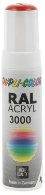 Produktbild von Lackstift feuerrot glänzend RAL 3000 12 ml Stift DUPLI-COLOR