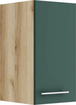 Produktbild von Optifit Hängeschrank Savona405 BxTxH 30 x 34,6 x 57,6 cm grün matt zerlegt Anschlag reversibel KUSA O306-9+