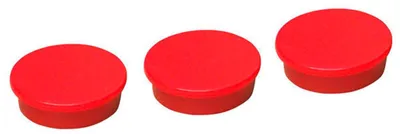 Produktbild von ADB Magnete für Lochwand in versch. Farben, Ø 25 mm, 10 St.