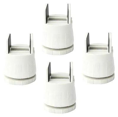 Productafbeelding van 4 stuks meubelverhogingen, 6-8 cm, verstelbare bedverhoging