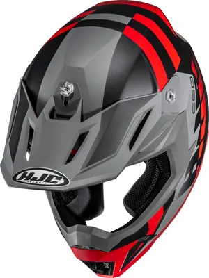 Produktbild von HJC C50 Mirage MC1SF grau rot Crosshelm XL