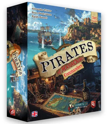 Obrázok produktu pre Pirates of Maracaibo: Commanders – Rozšírenie k stolovej hre – anglická verzia