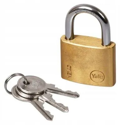 Image de Yale Cadenas YE1/40/122/1/BE403 Laiton Anse Droite