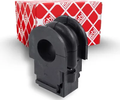 Produktbild von FEBI BILSTEIN 107348 Lagerung Stabilisator Stabigummi Vorne für NISSAN Qashqai / Qashqai +2 I (J10, NJ10) für RENAULT KOLEOS (HY)