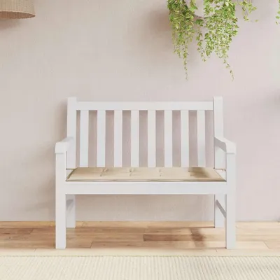 Produktbild von vidaXL Gartenbank-Auflage Beige 100x50x3 cm Oxford-Gewebe