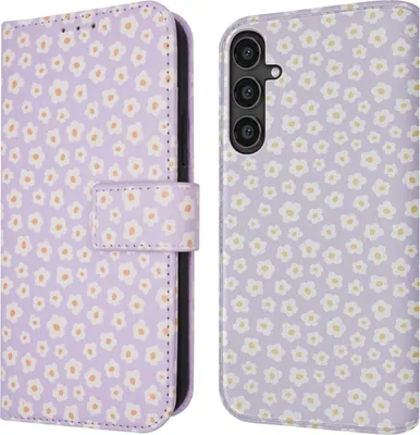 Produktbild von imoshion Design Klapphülle Samsung Galaxy S23 FE - White Daisy