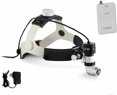 Image de Topchances 5W LED Lampe frontale chirurgicale médicale réglable Headlight 80000 lux