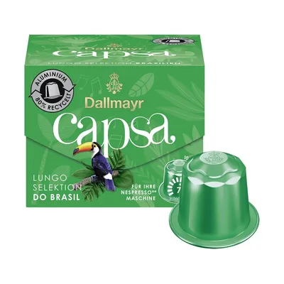 Immagine prodotto di Dallmayr Kaffee Capsa Lungo Selektion Mexiko Kaffeekapseln 10 Portionen