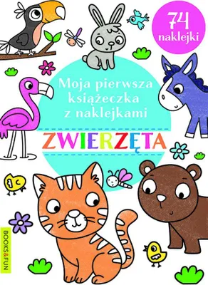 Immagine prodotto di Kolorowanka z naklejkami Zwierzęta