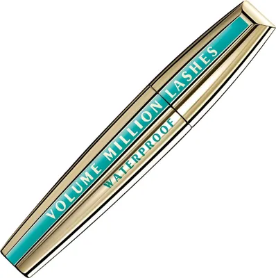 A product shot of a mascara tube.