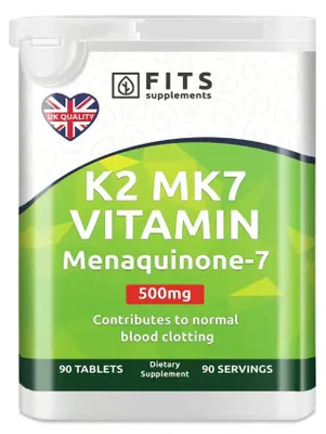 Obrázek produktu pro Vitamin K2 MK7 500 mcg, 90 tablet