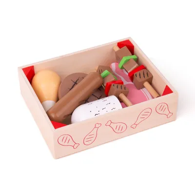 Obrázok produktu pre Bigjigs Toys Drevené párky v krabici