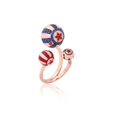 Immagine prodotto di Goebel CK Zirkus Ball Ring Rotg. Couture Kingdom Dumbo Gold Messing vergoldet 12101601