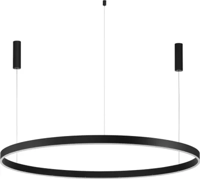 Produktbild von Nova Luce MOTIF LED Pendelleuchte Schwarz 80W Steuerbare Lichtfarbe 250x150cm dimmbar 9530222