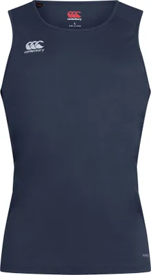 Image de Canterbury - "Club Dry" Haut sans manches pour homme PC4375 (L) (Bleu marine)