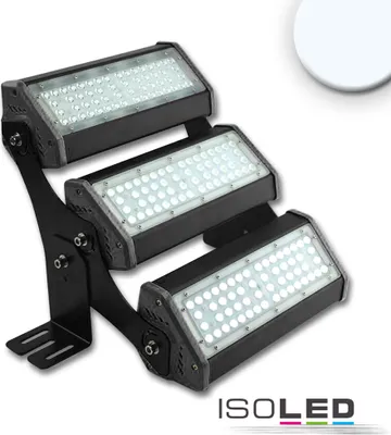 Produktbild von ISOLED LED Fluter/Hallenleuchte LN 3x 50W, IK10, 30°x70°, IP65, 1-10V dimmbar, kaltweiß