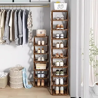 Obrázok produktu pre Elzusha - Skladacie stojany na topánky, šetria priestor