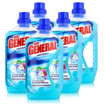 Produktbild von Der General Universal Bergfrühling 750ml Allzweckreiniger (5er Pack)