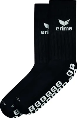 Obrázok produktu pre ERIMA Trainingssocke Grip, Športové ponožky, Dospelý, Unisex, Dĺžka lýtok, Čierna, Polyamid, Polyester, Elastan