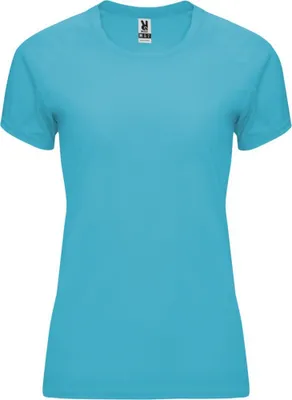 Immagine prodotto di Roly - T-shirt "Bahrain" da donna - Sport a maniche corte PF4340 (L) (Turchese)
