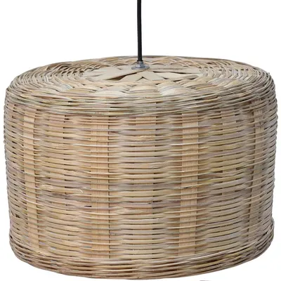 Produktbild von Naturfarbige Hängelampe aus Bambus ⌀ 39 cm
