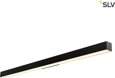 Produktbild von SLV 1000669 Q-LINE LED Wandleuchte black 3000K
