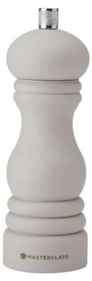 Obrázok produktu pre Mlynček na soľ alebo korenie Masterclass s vymeniteľnými viečkami, latte kapustnica s ručným keramickým mlynčekom, 17 cm