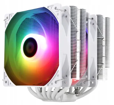 Produktbild von Thermalright Peerless Assassin 120 SE WHITE ARGB, Luftkühlung, 12 cm, Weiß