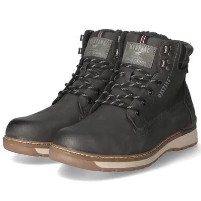 Produktbild von Mustang Schnürboots Herren Synthetik Grau Größe: 45