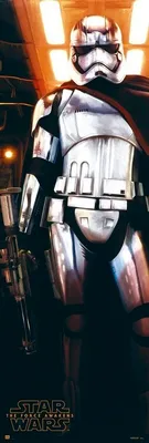 Produktbild von Poster Tür star wars Captain Phasma