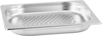 Produktbild von GN Behälter Gastronorm 1/2  40 mm gelocht/perforiert aus Edelstahl GVK ECO