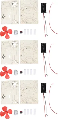 Obrázek produktu pro DIY dřevěný elektrický ventilátor,elektrický ventilátor Model Kit,DIY elektrický ventilátor Model Kit,DIY dětský ventilátor,Dětské vědecké experimentální hračky,DIY hračky
