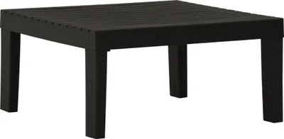Produktbild von Lounge-Gartentisch Kunststoff Grau