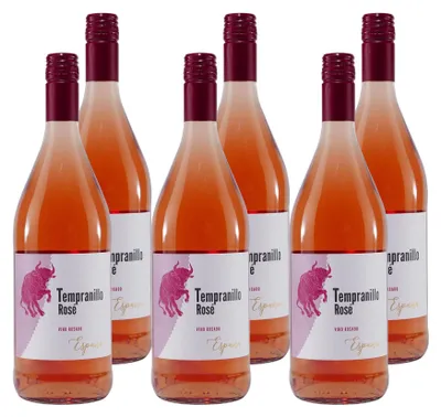 Produktbild von Tempranillo Vino Rosado -lieblich- (6 x 1,0L)