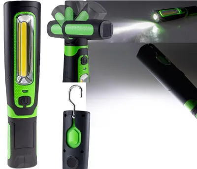 Produktbild von LED Stableuchte mit Akku FlexiLED 300 LiIon Akku Magnethalter 3W 270lm,IP44