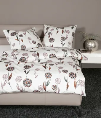 Produktbild von Janine Bettwäsche PALERMO Mako-Satin BL 135x200 cm bunt Bettbezug