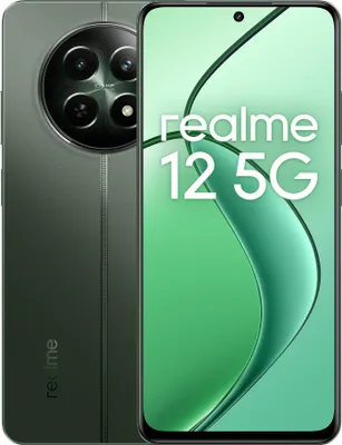 Produktbild von realme 12 17,1 cm (6.72") Dual-SIM Android 14 5G USB Typ-C 8 GB 256 GB 5000 mAh Grün