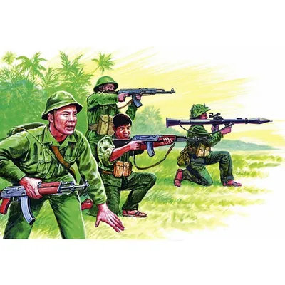 Image de Italeri 1:72 Vietnamkrieg - Vietn.Armee/Vietcong