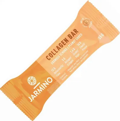 Produktbild von Jarmino Collagen Bar Erdnuss Schokolade  55g
