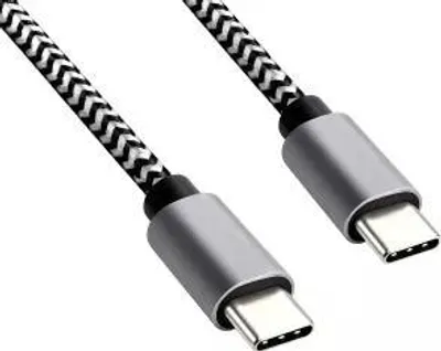 Produktbild von DINIC USBCL-CHQ-05AK, 0,5 m, USB C, USB C, USB 2.0, Grau