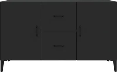 Produktbild von vidaXL Sideboard Schwarz 100x36x60 cm Holzwerkstoff