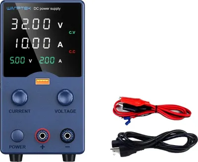 Obrázok produktu pre Nastaviteľný jednosmerný napájací zdroj, výstup 62 V, prúd 10 A, GA3010L 32V10A