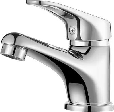 Produktbild von Cobbe Wasserhahn bad für Badezimmer, Waschtischarmatur Wassersparen, Waschbecken Armaturen für kaltes und heißes Wasser, Chrom